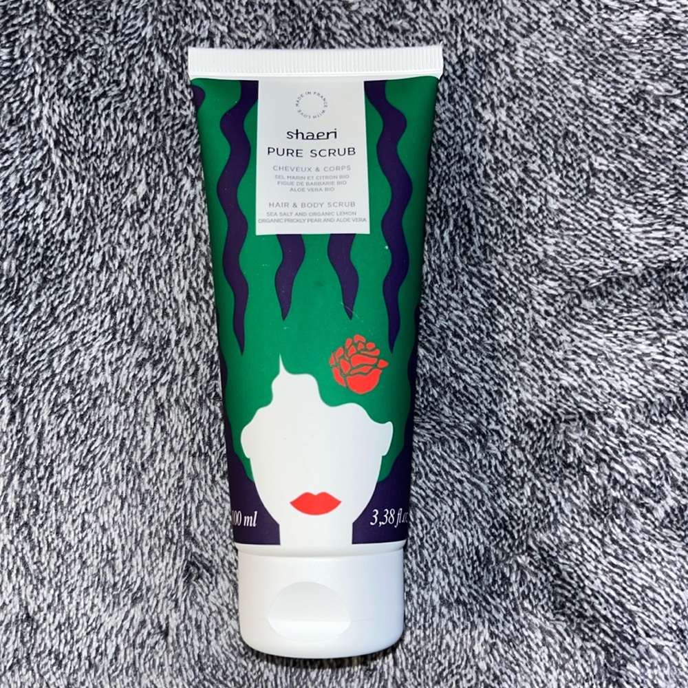 Shaeri pure scrub for hair and body made in France